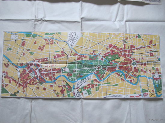 Карты Берлина (Курфюрстендамм и Александерплатц) и Потсдама