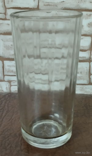 Стакан Star Glass граненый внутри.Необычный. 250 мл.(до краев). Клеймо