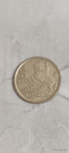 Испания 5 песет 1997