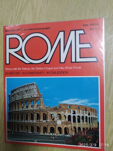 ROME. Rome with the Vatican, the Sistine Chapel and Villa d'Este (Tivoli).
