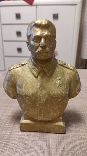 Бюст Сталина Гипс Оригинал,200 лотов с 1 рубля!!!