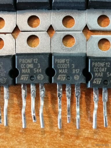 Транзистор IGBT -- STR80NF12 --   б/у НО все рабочие, в ТУ, 6 шт. можно поштучно