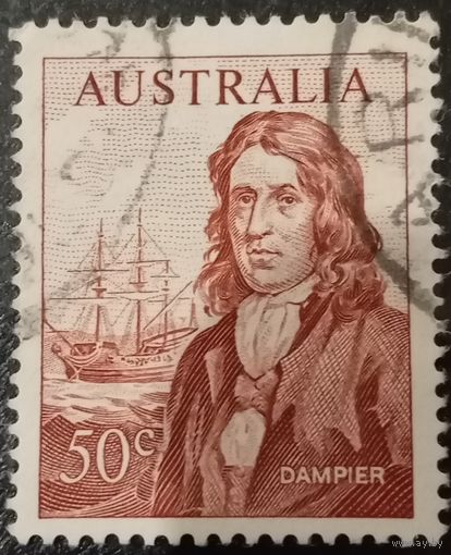 Австралия. Великие исследователи мореплаватели Dampier