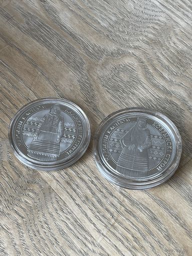 1 рубль 2021 года. Кобринский строй + 1 рубль 2023 года. Калинковичский строй