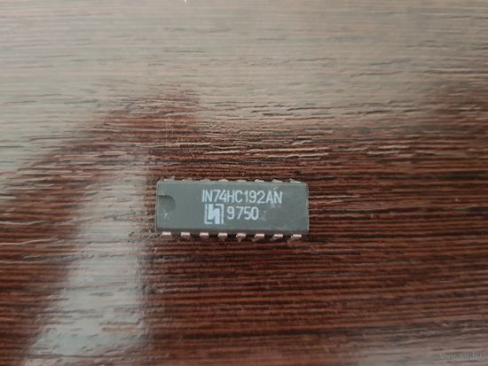 Микросхема IN74HC192AN (ЭКР1564ИЕ6)