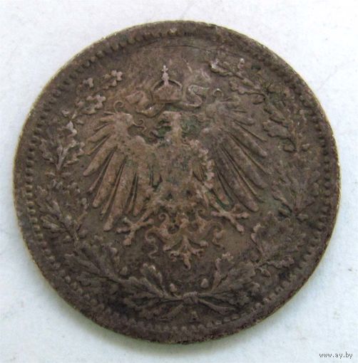 1/2 марки. 1914 г. А