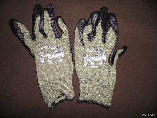 Перчатки ansell activarmr 80-813.Бельгия.Новые!С рубля.
