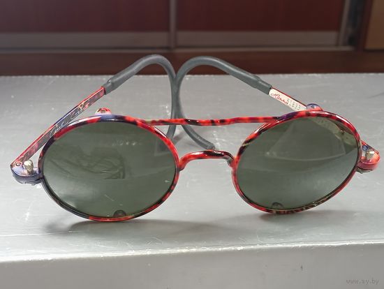 Очки альпинистские (ледниковые) или ( байкерские ) модели середины XX века. Бренд Ciel Color  , номер 51833 . Предсезонная распродажа Винтажных солнцезащитных очков с рубля .