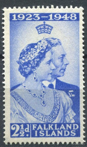 Фолкленды 1948** Свадьба, George VI