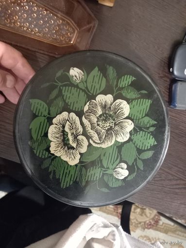 Коробочка Шкатулка СССР пластиковая карболит