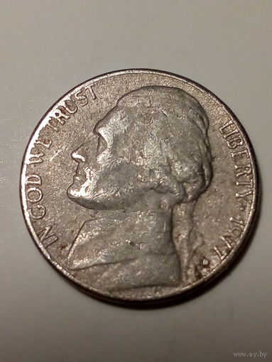 5 центов США 1977 год