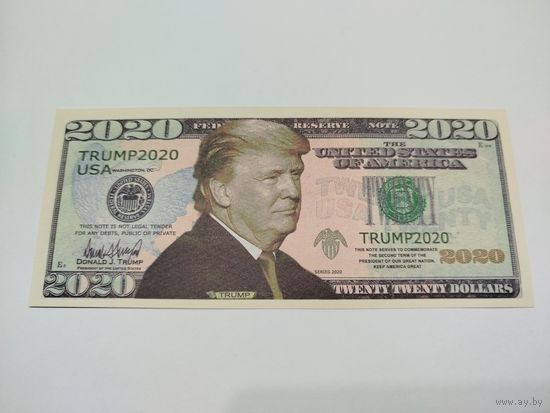 2020 долларов Трамп