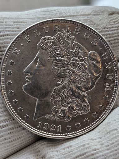 1 доллар 1921 . Доллар Моргана