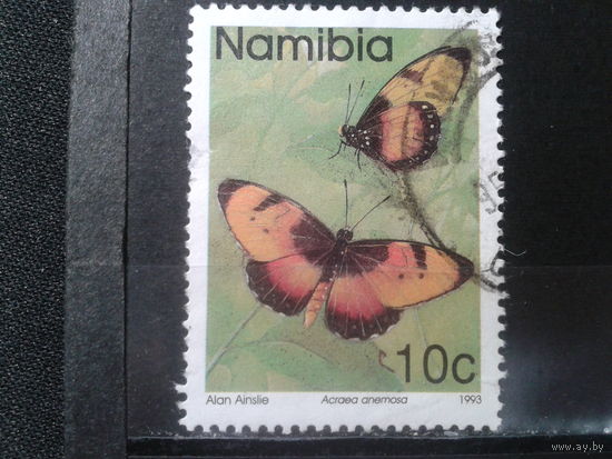 Намибия, 1993. Бабочки
