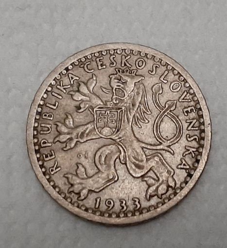 Чехословакия 25 геллеров, 1933 (2-9-123)