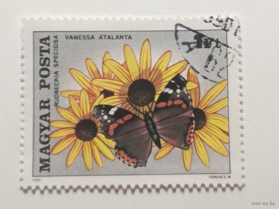Венгрия 1980. Насекомые.