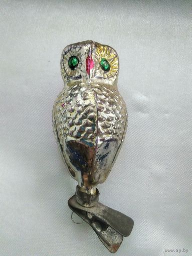 Сова на прищепке.Культигрушка.