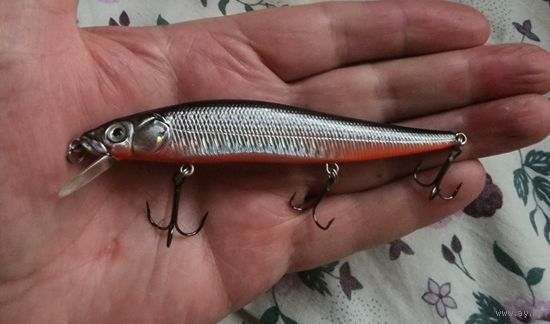 Воблер плавающий, 14г, 0-1,5 Toughlon Snaky Minnow