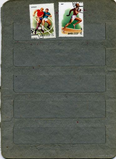 СССР, 1981,  СПОРТ ,  2м