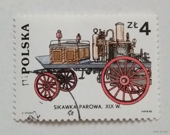 Польша.1985. Пожарный транспорт