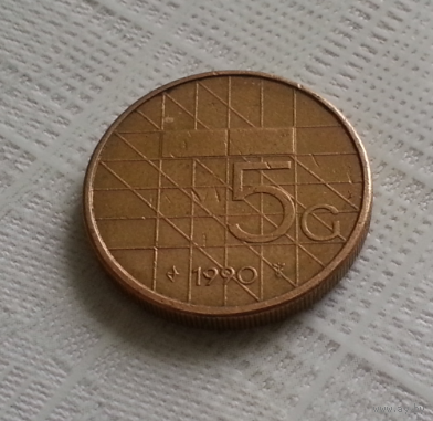 5 центов 1990 г. Нидерланды