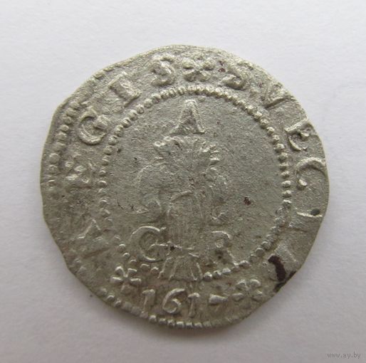Все лоты с рубля.1 эре, 1617,Швеция,Густав II Адольф