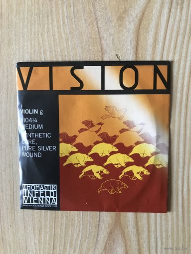 Струна G (соль) Vision  для скрипки 1/4