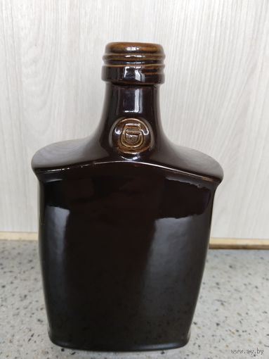 Керамическая бутылка.Брест ЛВЗ.  0,25
