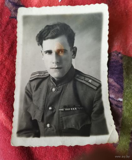 Фото офицера-фронтовика,1946г.