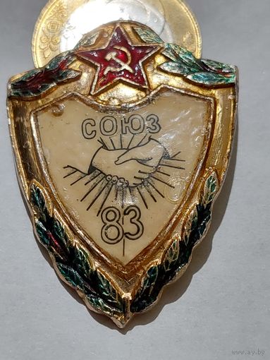 Значок " ДМБ Союз 83 "
