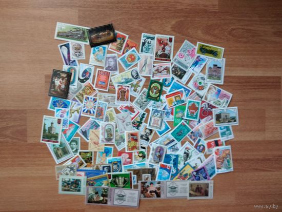 100 чистых марок СССР