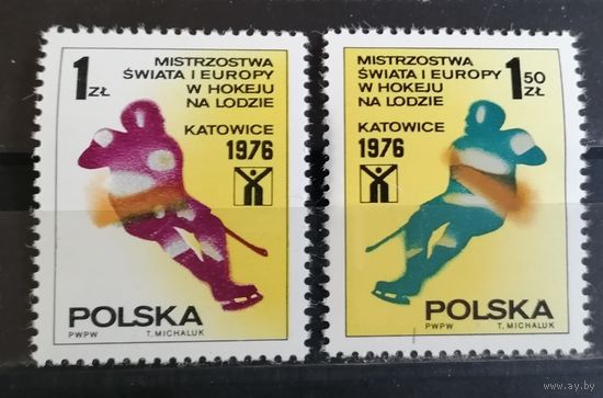 Польша 1976 Хоккей Катовице Спорт