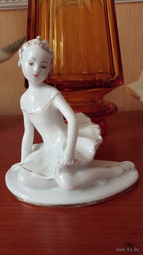 Статуэтка Юная балерина Машенька ЛФЗ, отличная