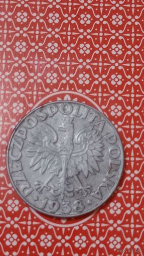 Польша 50 грош 1938