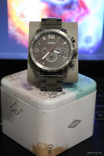 FOSSIL JR1355 КВАРЦЕВЫЙ ХРОНОГРАФ