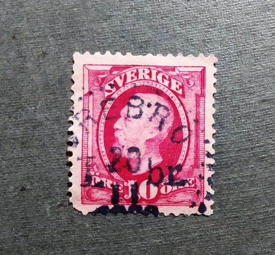 Марка Швеция 1891-1903 г.г. Король