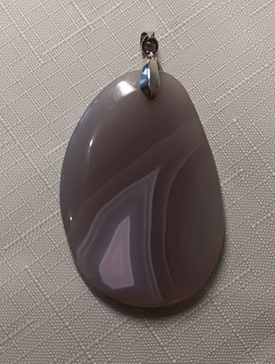 Подвеска из натурального камня. Агат. 6,5х3,5 см