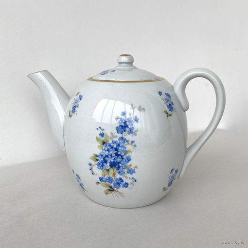 Чайник винтажный "Незабудки"