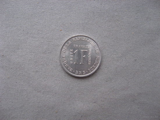Бурунди 1 франк 1970 год