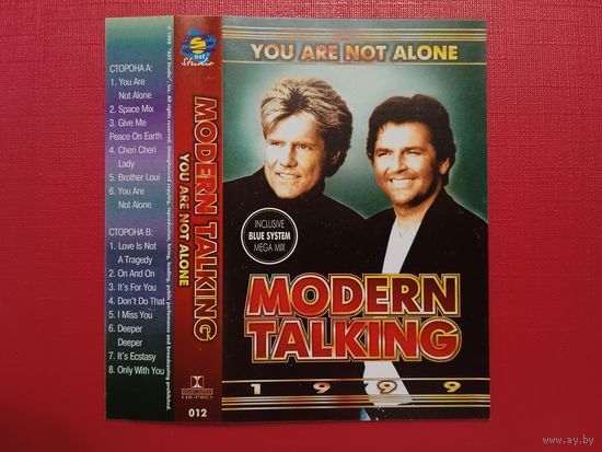Вкладыш от аудиокассеты - Modern Talking