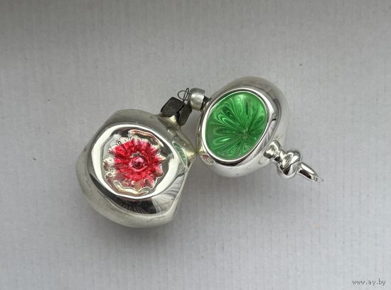 Ёлочные игрушки Шар прожектор цена за все К.5