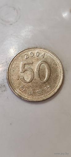 Южная Корея 50 вона 2004