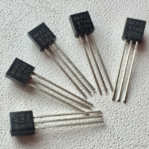 MAC97A8 ((цена за 5 шт)) Симистор 0.6А 600В. Триак, тиристор. MAC97 A8 MAC97A