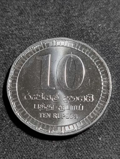 Шри-Ланка 10 рупий 2017 Unc
