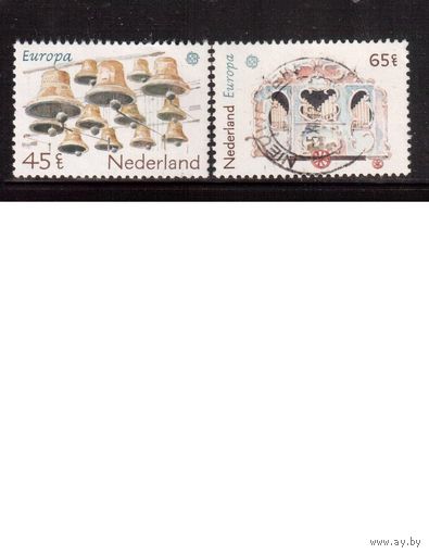 Нидерланды-1981 (Мих.1186-1187) , гаш., ЕВРОПА(полная серия)