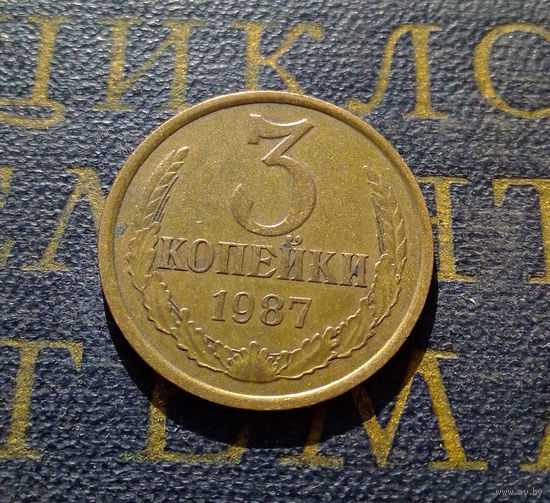 3 копейки 1987 СССР #13