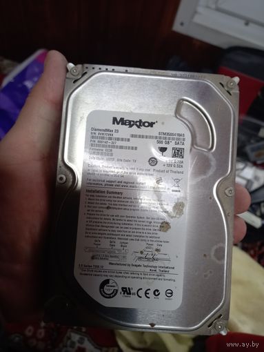 Жесткий диск Maxtor 500 Гб