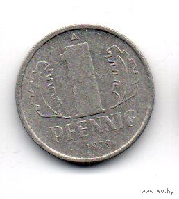 ГЕРМАНСКАЯ ДЕМОКРАТИЧЕСКАЯ РЕСПУБЛИКА 1 ПФЕННИГ 1979