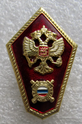 Знак Ромб МВД СШМ Средняя школа милиции