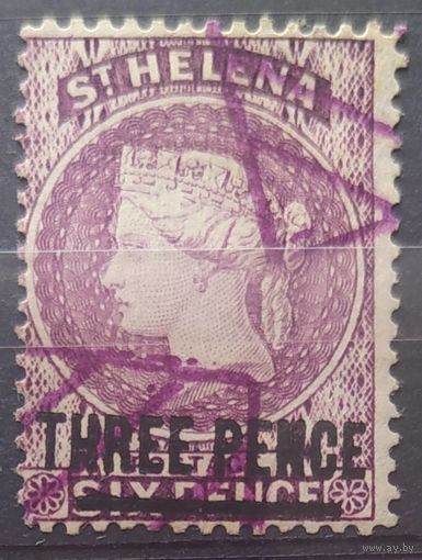 Британские колонии. Остров Святой Елены, 1887г. SG41C